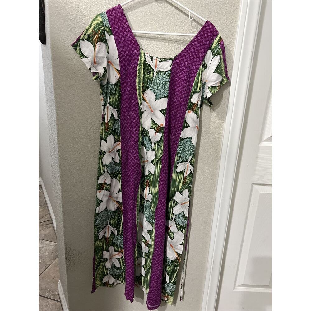 Mango Howell Hawaii Hawaiian Muumuu Dress Size Small